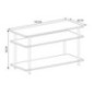 Meuble television creme
