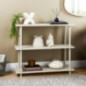 Etagere 3 niveaux creme