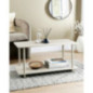 Table basse creme
