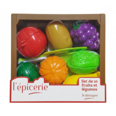 Set jeu decoupe fruits & legumes