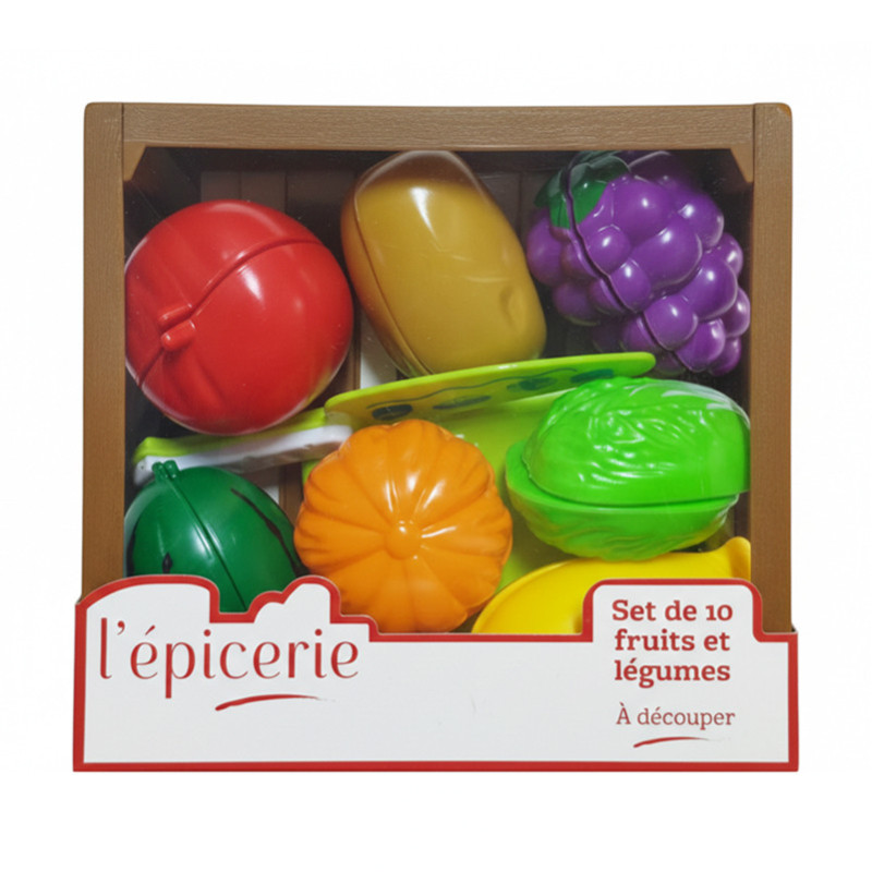 Set jeu decoupe fruits & legumes