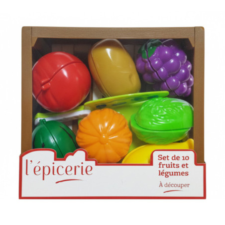 Set jeu decoupe fruits & legumes
