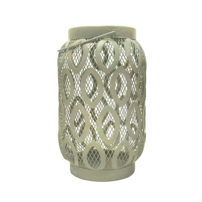 Lanterne ovale grillagee solaire