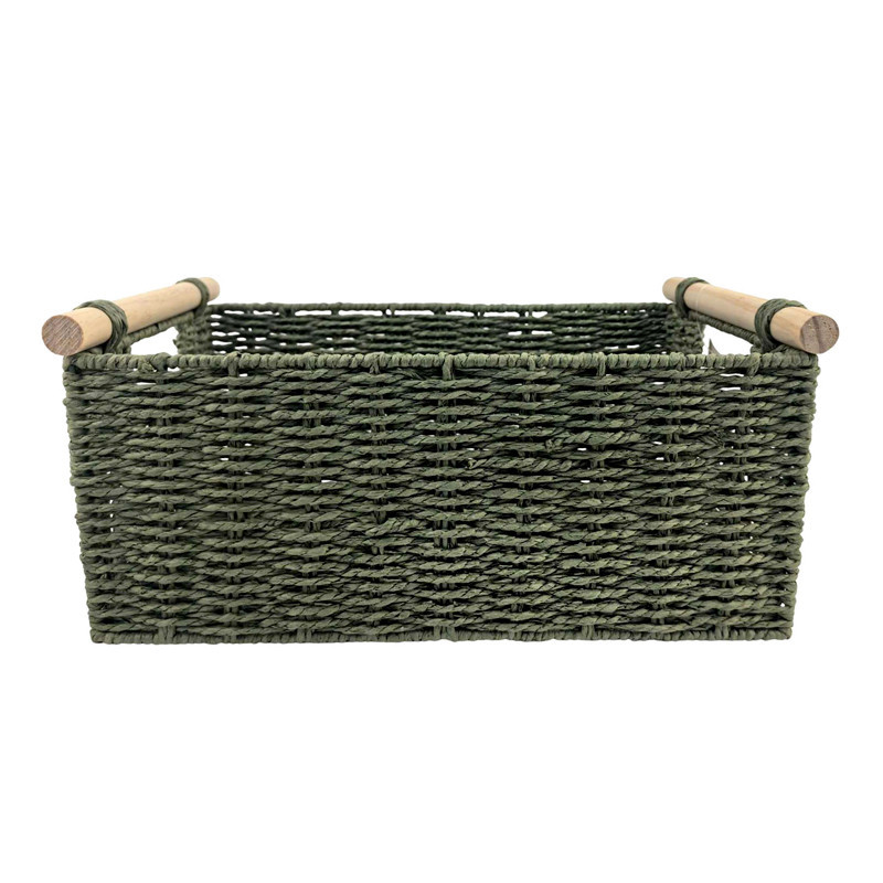 Paniere tressee l vert