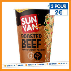 Cup nouille boeuf saute 65g