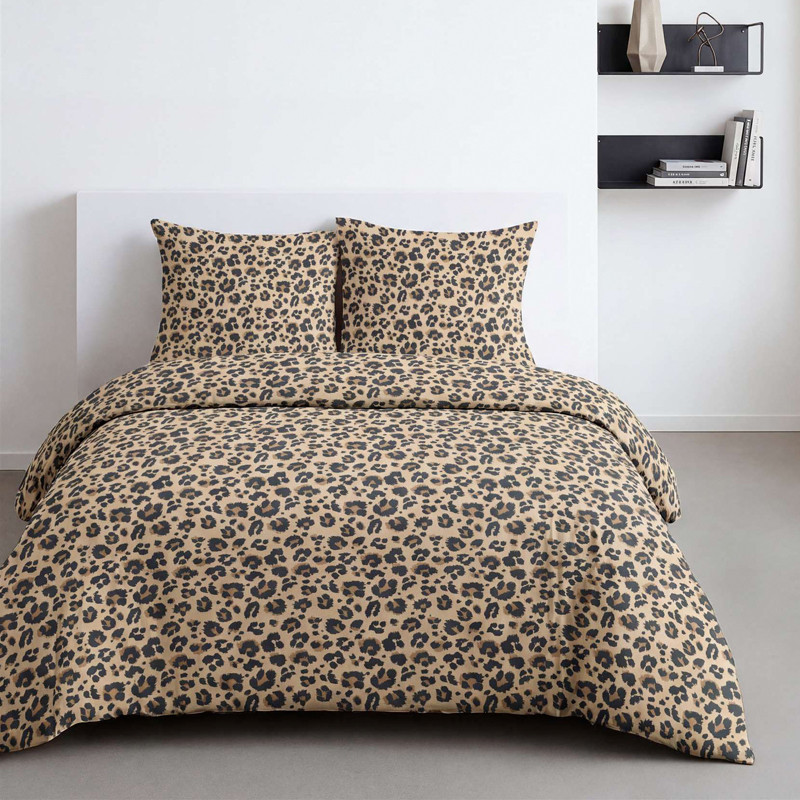 Parure leopard 240x220cm