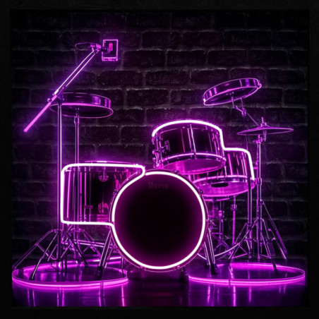 Cadre image led batterie 50x70cm