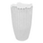 Vase asymetrique strie