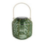 Lanterne solaire verte