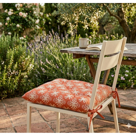 Coussin de chaise geo terra