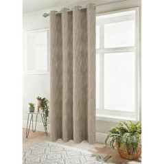 Rideau texture 140x240cm kaki