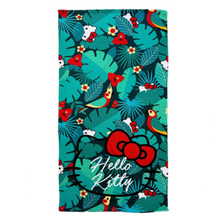 Serviette de plage hello kitty