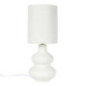 Lampe ceramique creme