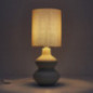 Lampe ceramique creme