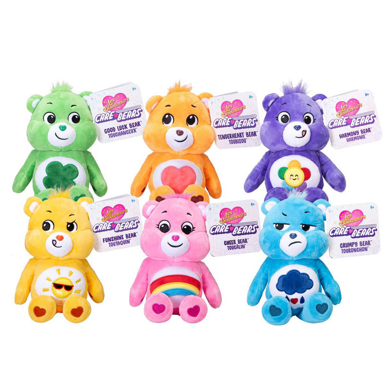 Peluche bisounours 23cm 6ass