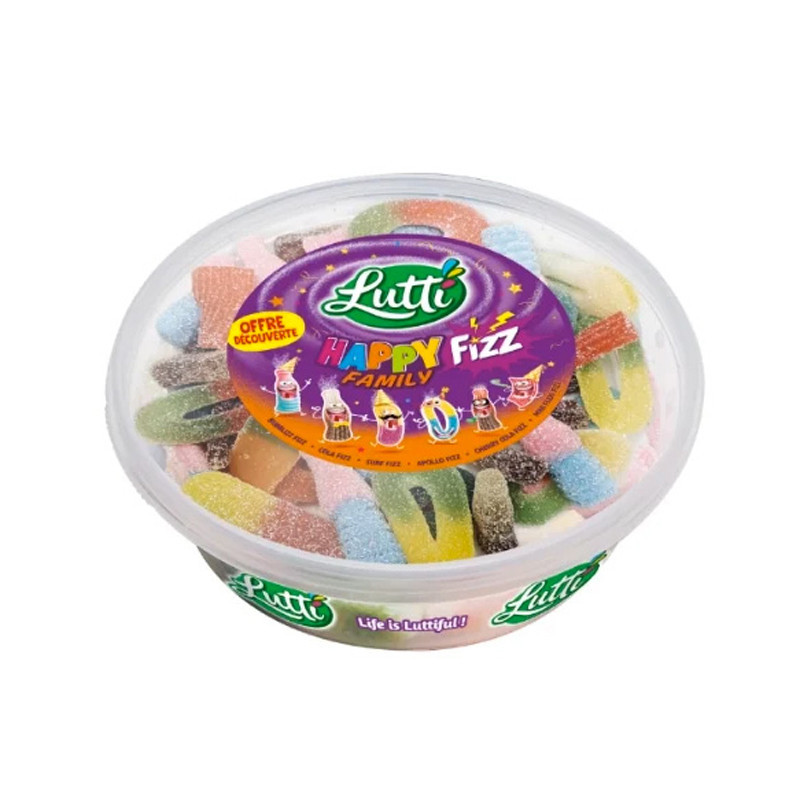 Bonbons tubo happy family fizz