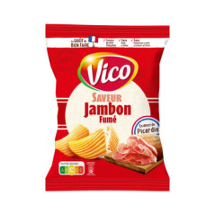 Chips jambon fume 120g
