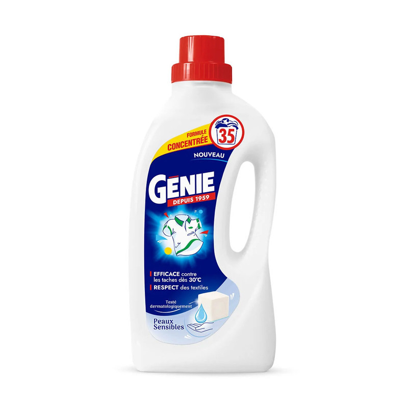 Lessive 35 doses peaux sensibles