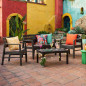 Salon de jardin java 4 places