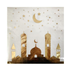 Serviettes papier oriental 33x33