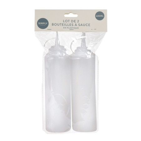 Set de deux bouteilles a sauce