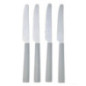 4 couteaux manche plastique