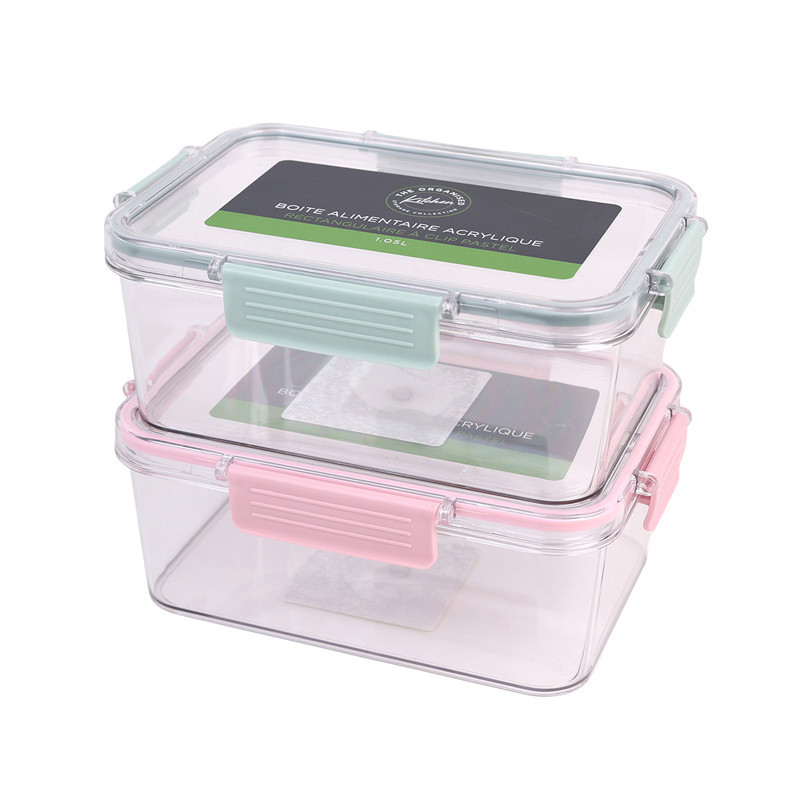 Boite alimentaire a clip 1.05l