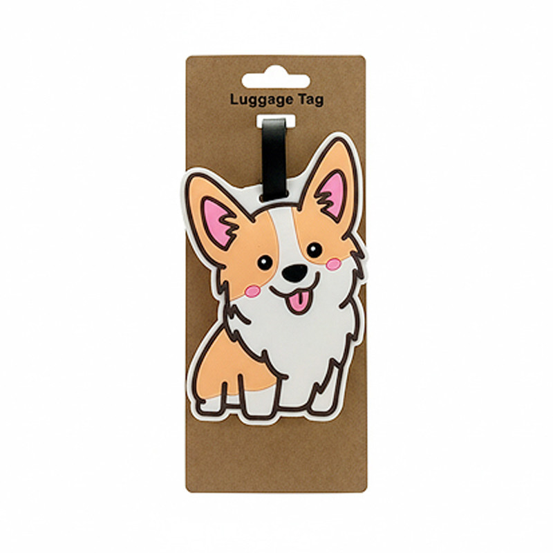 Porte etiquette bagage animaux