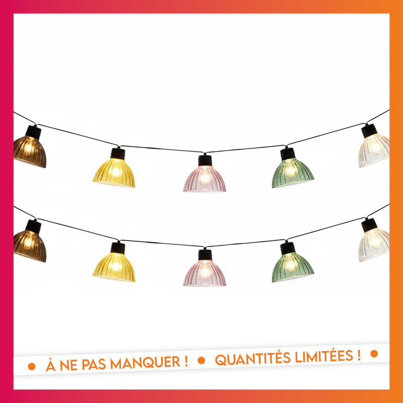 Guirlandes fleurs multico tr