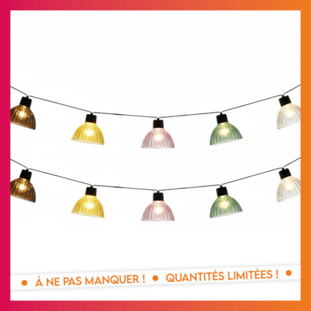 Guirlandes fleurs multico tr