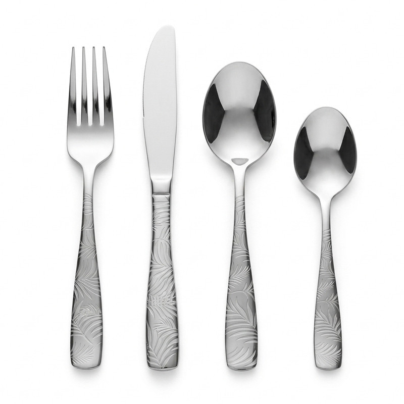 enagere 16 pcs silver junglle