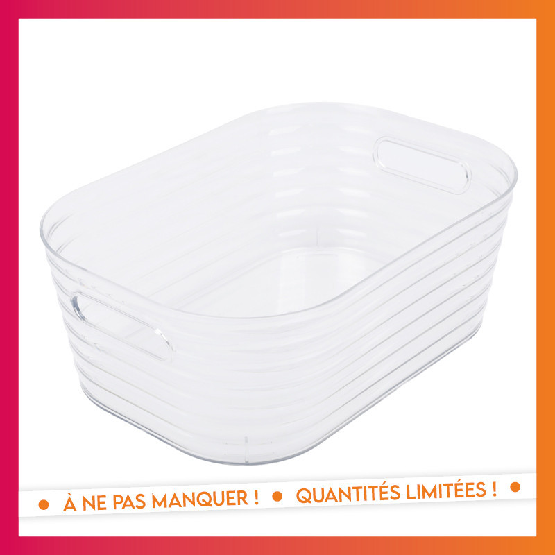 Paniere de rangement plastique