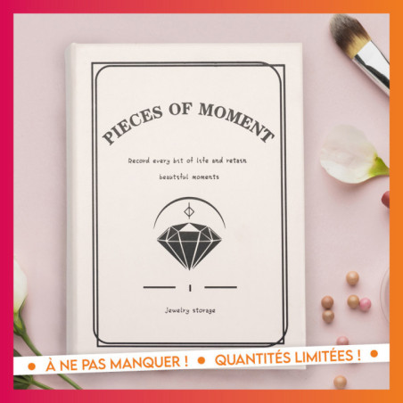 Organiseur pour bijoux livre