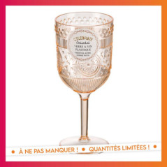Verre a vin plastique oriental 4