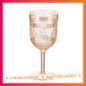 Verre a vin plastique oriental 4