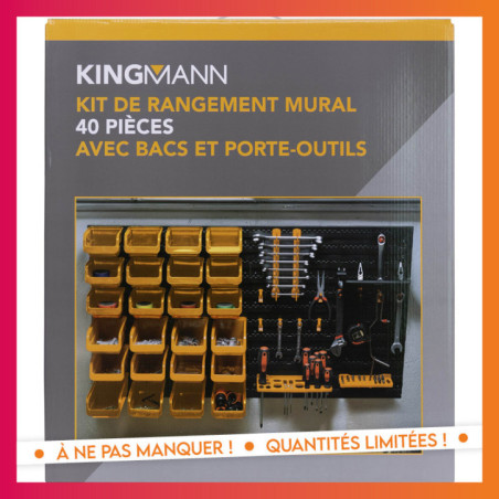 Boite de rangement 40 pieces