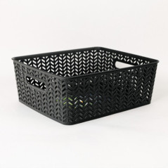 Paniere de rangement chevron