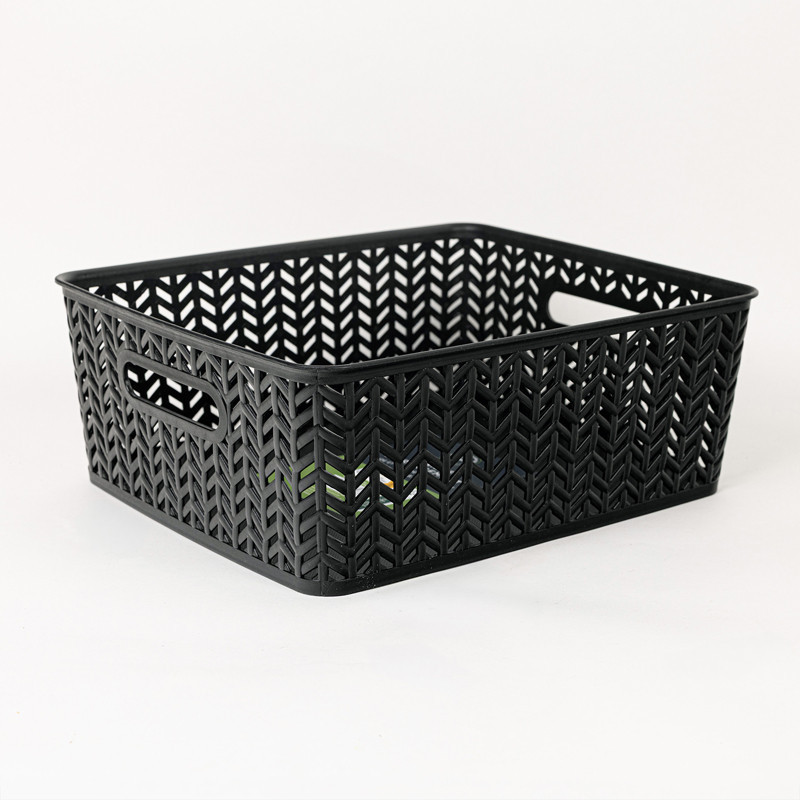 Paniere de rangement chevron