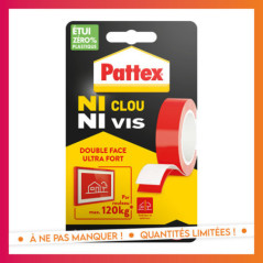 Adhesif fixation ncnv double