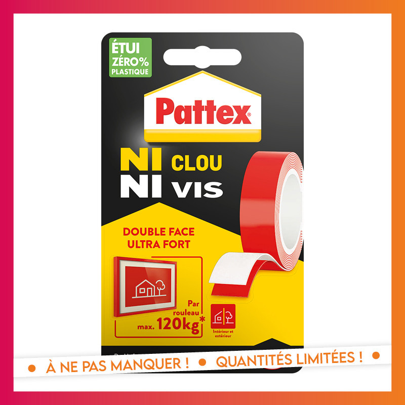 Adhesif fixation ncnv double