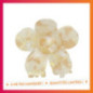 Pince cheveux fleur marble