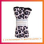 Lavettes microfibre leopard x3
