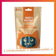 Batonnets cremeux poulet 75g