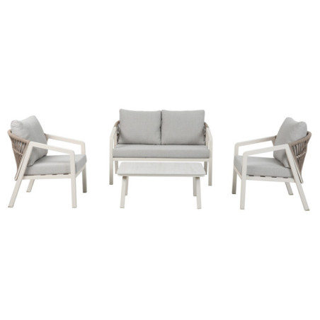 Salon de jardin avec coussins ni