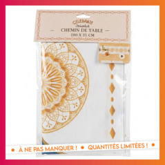 Chemin de table 180x35cm