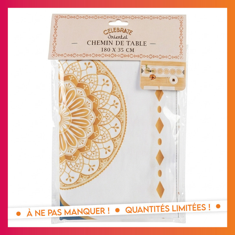 Chemin de table 180x35cm