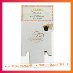 Lot de 6 boites a bonbon foil av