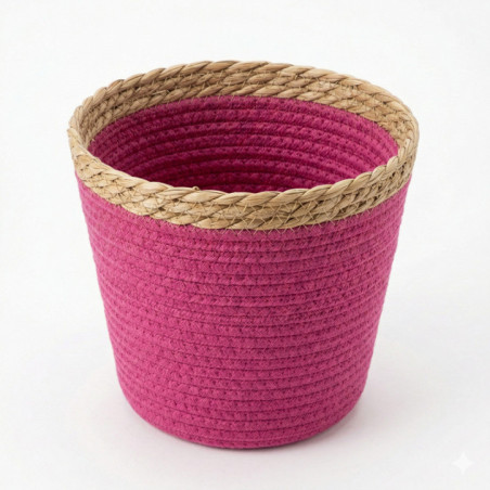 Cache pot panier colores 3ass