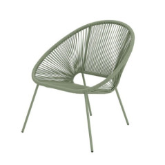 Fauteuil carmen vert vert