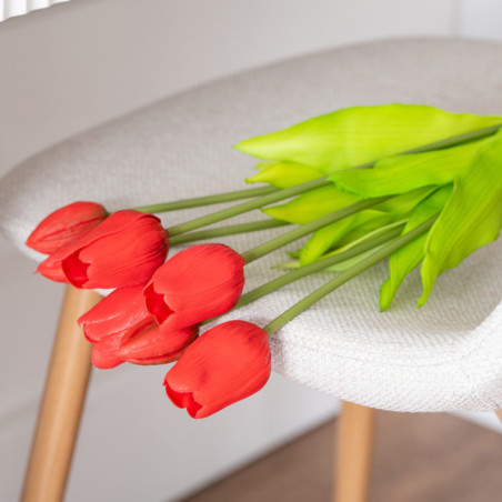 Bouquet tulipes h41cm